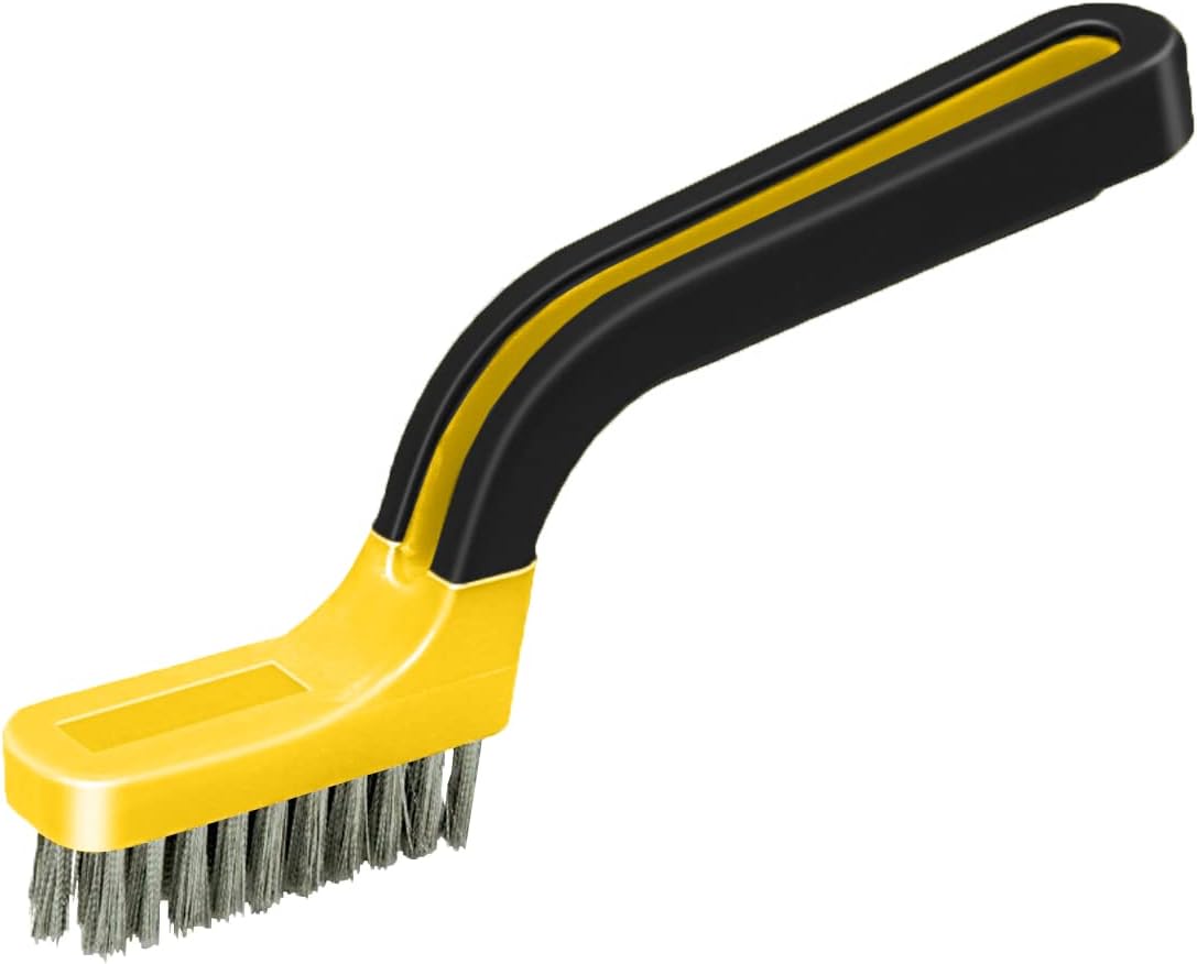 ALLWAY GB Soft-Grip Narrow Nylon Stripper & Grout Brush