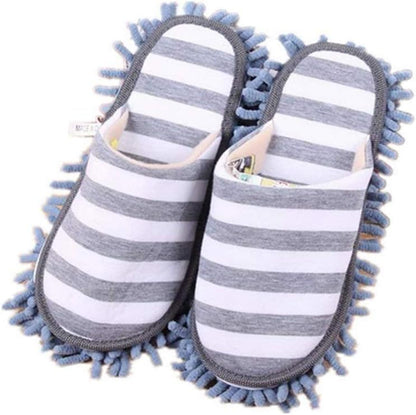 Unisex Microfiber Slippers Floor Cleaning Mop Men and Women House Dusting Slippers Floor Cleaning Tool