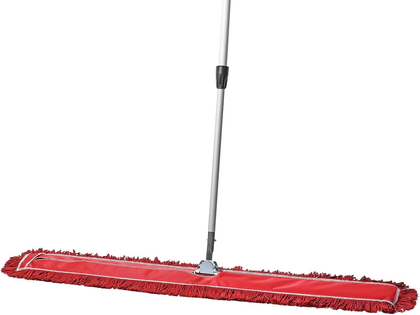 48 Inch Blue Commercial Dust Mop & Floor Sweeper with Extendable Handle – Mop for Hardwood, Tile, and Concrete Floor Cleaning