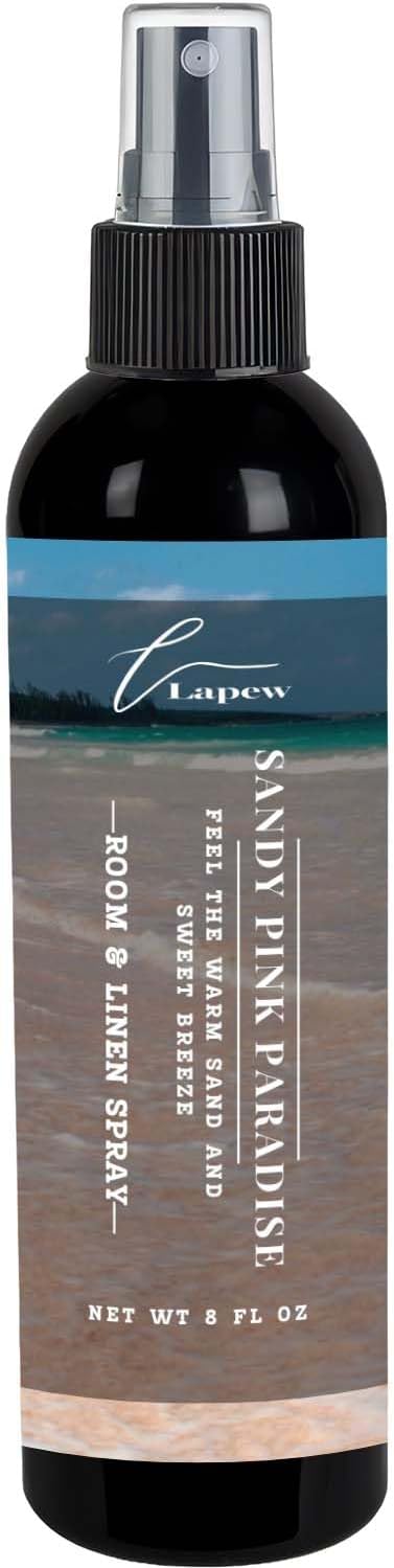 Lapew Room & Linen Spray | Fragrance Mist for Home, Car & Office | Fabric & Air Freshener | Neutralizing Mist | Made in USA | Cozy Cinnamon & Apple - Colors A