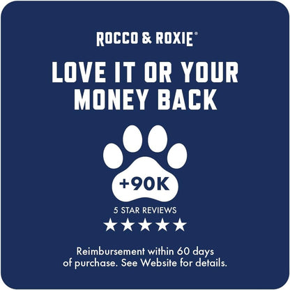 Rocco & Roxie Supply Co. Stain & Strong Odor Eliminator, Enzyme Cleaner, Pet Odor Eliminator for Home - Carpet Stain Remover for Cats & Dog Pee - Urine Destroyer - Carpet Cleaner Spray Clear, 32 Fl Oz