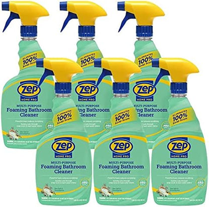 Zep Home Pro Multi-Purpose Foaming Bathroom Cleaner - 32 Fl. Oz. - R53106 - Pro Trusted Cleaning Power: Now in Refreshing Scents and Family Friendly Formulas (1)