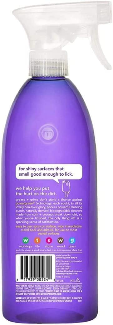 Method Cleaner Trio, Refreshing Scents for Every Space, Bamboo Bliss, Wildflower Whimsy, Citron Sensation, 3 ct. (28 oz Each)