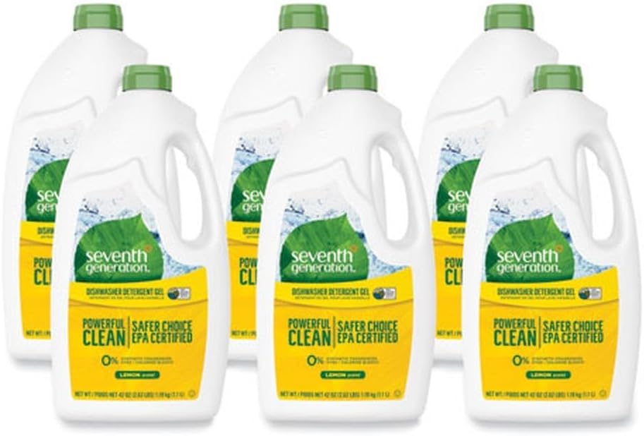Seventh Generation Free and Clear Dishwasher Detergent Gel 42 Fluid ounce