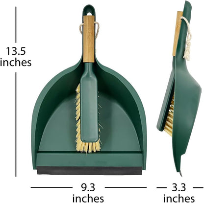 Pine-Sol Scrub Brush Set - Long Handle Cleaning Brushes with Heavy Duty Bristles and Comfort Grip - Scrubbers for Kitchen, Household, and Dishwashing, 5 Pieces