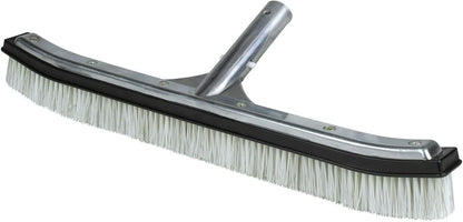 Poolmaster 5-Inch Stainless Steel Pool Algae Detail Brush, Heavy-Duty Aluminum Back, for Gunite Concrete Pools and Spas, Small Narrow Head for Corners, Steps and Tight Areas