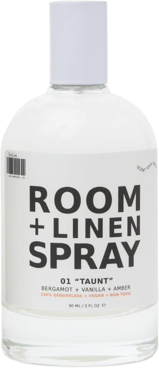 DedCool Room + Linen Spray | Xtra Milk | Natural Fabric & Linen Spray | Non-Toxic, Essential Oil Infused | Freshens Home, Bedding, Couch, Closet & Bath | 3.5 fl oz