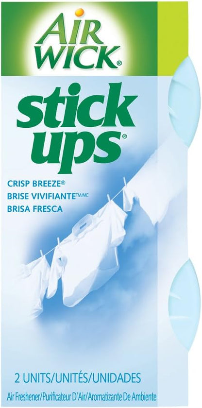 Air Wick Stick Ups Air Freshener, Sparkling Citrus, 2 ct (Pack of 2)