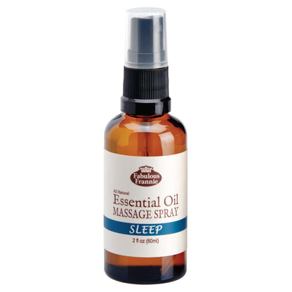 Fabulous Frannie Bug Away Healthy Massage Spritz Made with Carrier Oils and Citronella, Lavender, Eucalyptus and Lemongrass Essential Oils 2oz