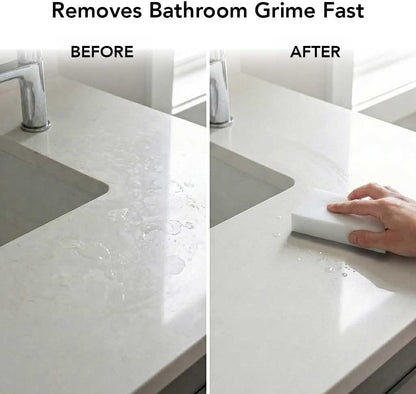 Melamine Cleaning Sponge (2-Pack) – Multi-Surface Eraser Sponge, Breakable Design for Longer Use, Removes Stains, Scuffs & Dirt on Kitchen, Bathroom, Walls, Shoes & More