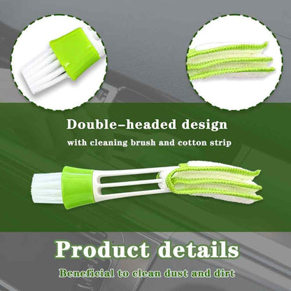 3PCS Car Vent Cleaner, Reusable and Washable Microfiber Cloth for Air Vents, Keyboards, Blinds, etc