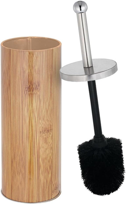 Deep & Sturdy Toilet Bowl Brush with Holder - Durable Scrubbing - Toilet Cleaners - Household Essentials - Silicone Brush - Bathroom Cleaner - Cleaning Supplies - Household Supplies, White