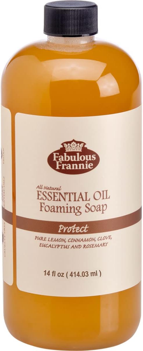 Fabulous Frannie All Natural Ingredients No Synthetics Protect Carpet Care made with Pure Essential Oils Clove, Lemon, Cinnamon, Eucalyptus and Rosemary 13 Ounce (Pack of 1)