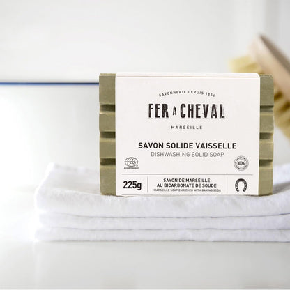 Fer à Cheval Marseille Dishwashing Soap, Olive Oil Based, Made in France - Liquid Dishwashing Soap, 500 ml/16.9 fl oz