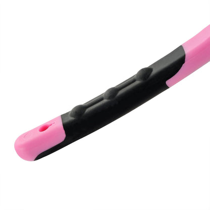 MAXMAN Small Cleaning Brush, Nylon Cleaning Brush 3-Pack, Hard Bristle Crevice Cleaning Brush, 7" Deep Clean Detailing Tools, Small Cleaning Brushes for Tight Spaces, Soft Nylon Bristles Brush, Pink