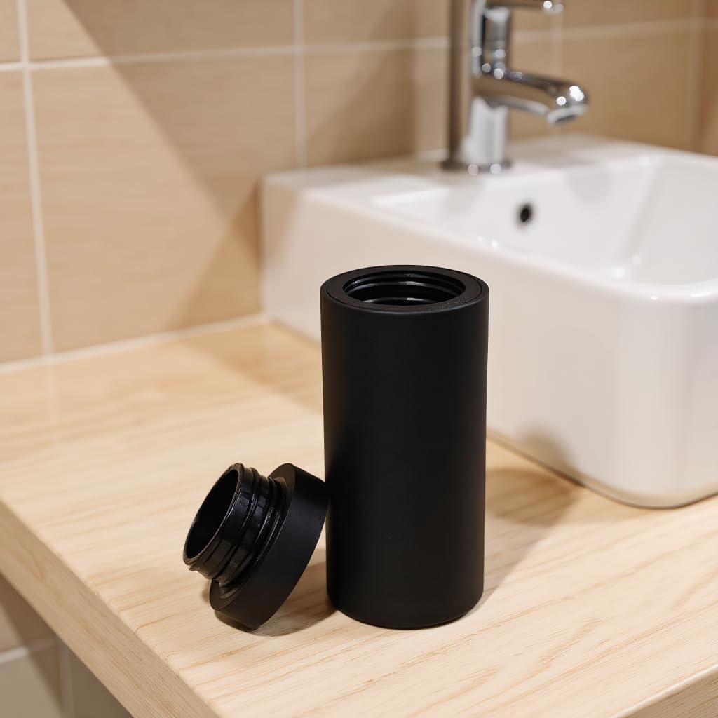RefillableDish Washing Liquid Dispenser,Black Dish soap Dispenser,Silicone Squeeze Bottle for Dish soap in Kitchen and Bathroom,Dishwashing Liquid Container (Black)