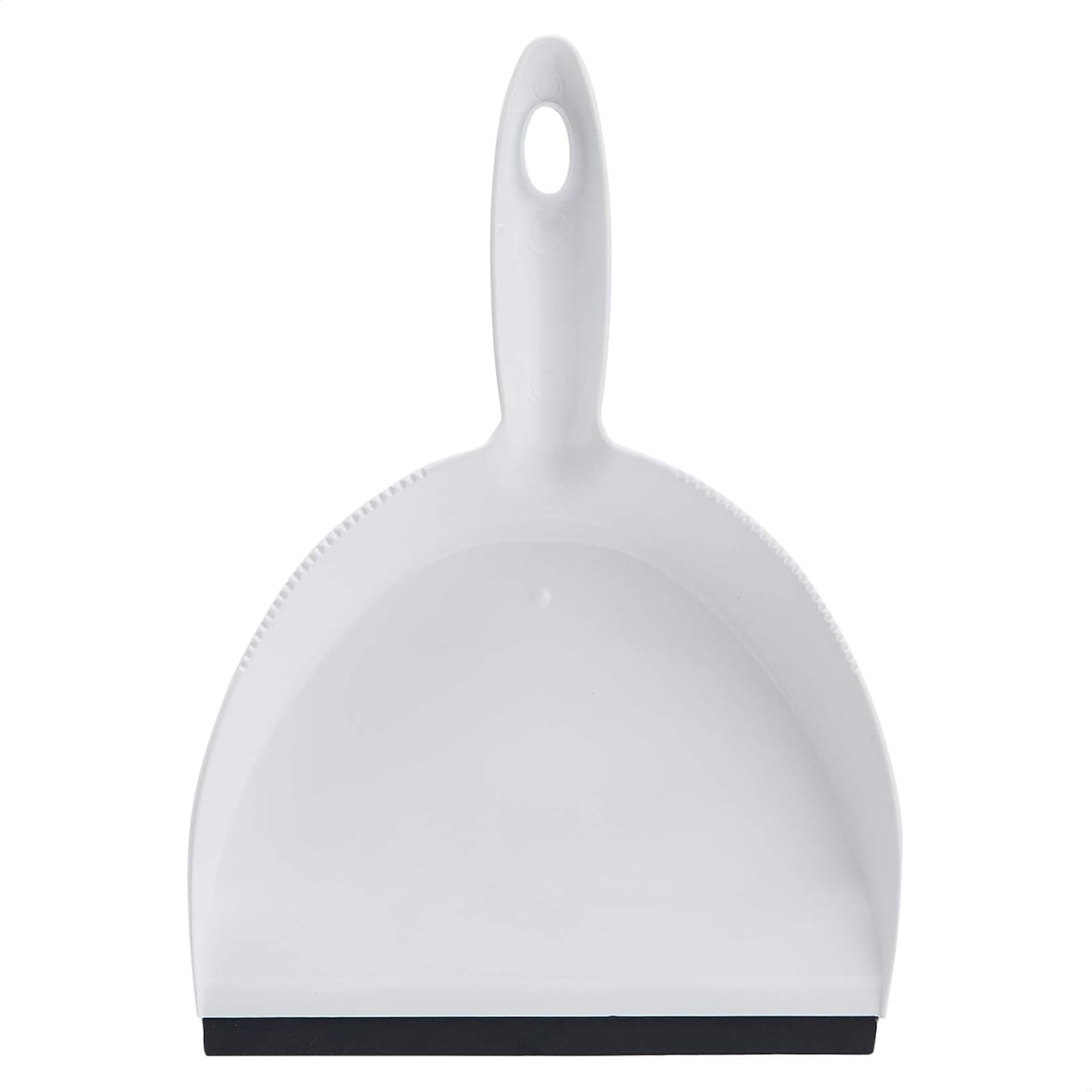 Amazon Basics Small Portable Mini Dustpan and Brush Set for Indoor Outdoor Floor Cleaning, Gray, Pack of 2