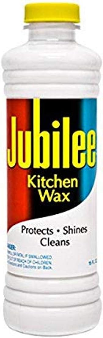 Jubilee Kitchen Wax (2-Pack) - Ultimate Kitchen Cleaner for Countertops, Appliances, and Cabinets/Clean & Shiny Surfaces/Easy-to-Use/Use for Countertops, Sinks, Tables, Tiles & More (524815)