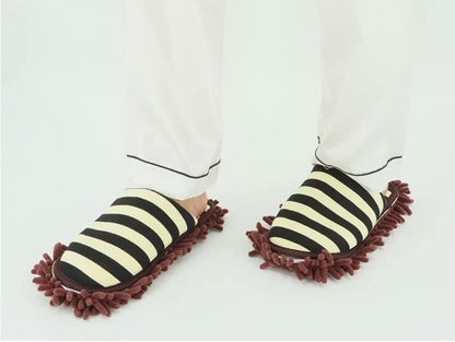 Unisex Microfiber Slippers Floor Cleaning Mop Men and Women House Dusting Slippers Floor Cleaning Tool