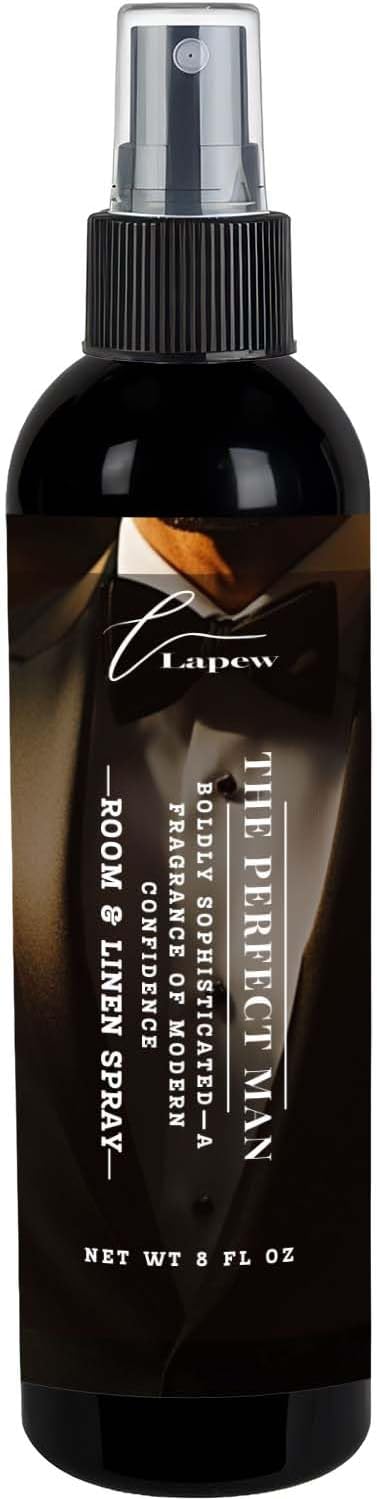 Lapew Room & Linen Spray | Fragrance Mist for Home, Car & Office | Fabric & Air Freshener | Neutralizing Mist | Made in USA | Cozy Cinnamon & Apple - Colors A