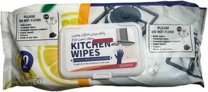 CleaningWipes for Microwaves and Cooktops, Easily Removes Food and Grime Buildup, Great for Home and Kitchen Use - 80 Count,Professional Grade Heavy-Duty Cleaning，Convenient Stove Cleaner