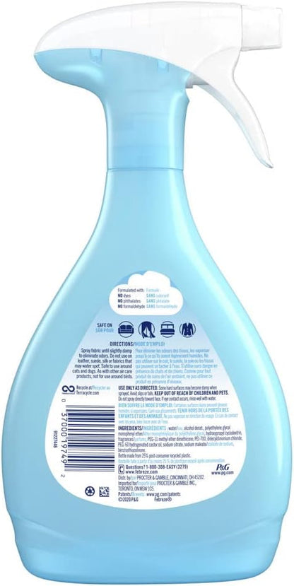 Febreze Odor-Eliminating Fabric Refresher Peony and Cedar, Limited Edition, 27 fl oz (Pack of 2)
