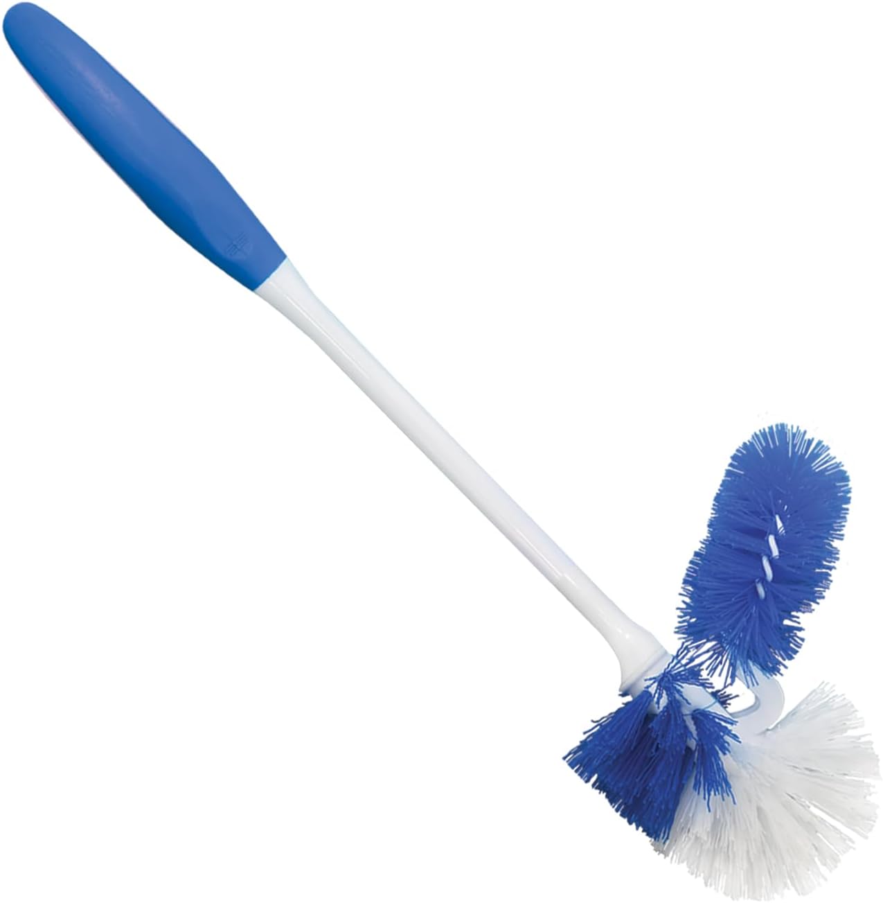 Toilet Brush and Holder Set, By LOLA, 2 Pack, Classic Version, Durable Bristles for Deep Cleaning, w/Compact Space Saving Storage Holder