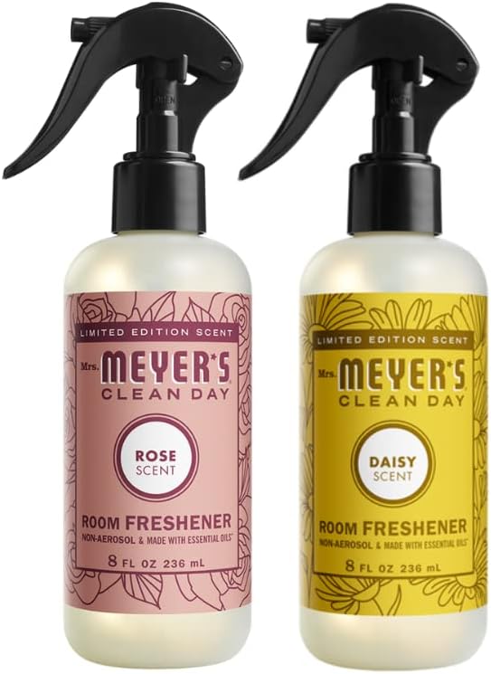 MRS. MEYER'S CLEAN DAY Room Spray, Lemon Verbena Scent, 8 Fl Oz Bottle