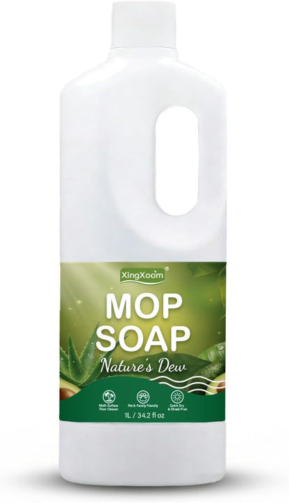 Scented Mop Soap - Premium Floor Cleaner Concentrate for Tile, Wood & Laminate, Streak-Free Low Foam Mopping Solution, Luxury Home Aromatherapy, 1L / 34.2 fl oz (Twilight Mist)