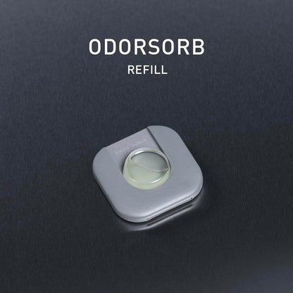 simplehuman Odorsorb Pod Starter Pack – Natural Plant-Based, Fragrance-Free Trash Can Odor Eliminator for Trash Cans, Odor Control System Starter Kit (1 Holder + 2 Pods)
