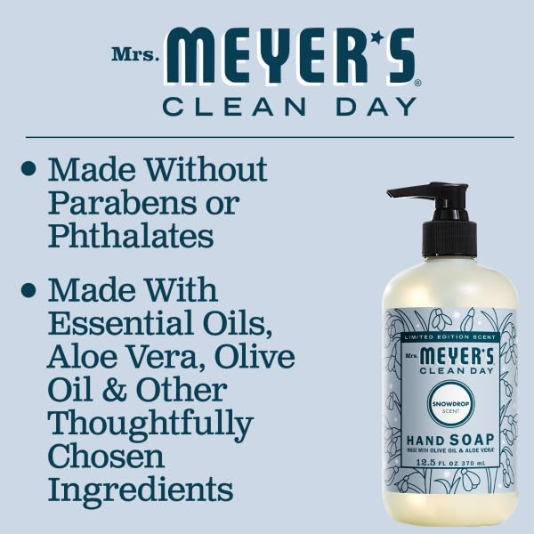 Mrs. MEYER'S Liquid Hand Soap Variety, 1 Plum Berry Refill, 1 Plum Berry Hand Soap (Vareity Pack)