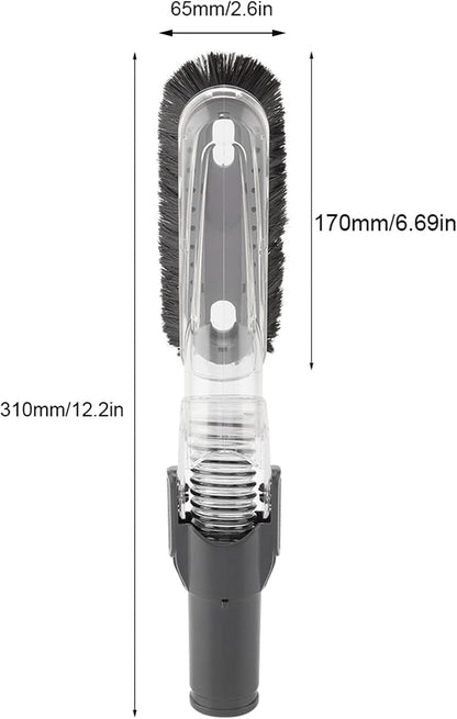 Fdit Soft Vacuum Dusting Brush 35mm-32mm Adapter for Cleaning Furniture Ceiling Vacuum Cleaner Attachments Multi-Angle Dust Brush