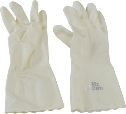Mr. Clean Large Reusable Latex Gloves, 2 Color, 2 Pairs