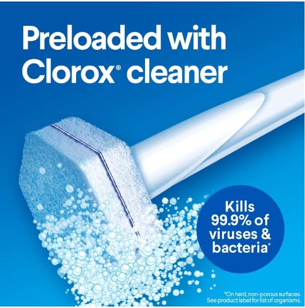 Clorox Toiletwand Refills + Wand model 30814, 36 Count(Pack of 1)