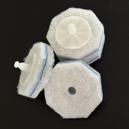 30 Ct Disposable Toilet Wand Refills, Toilet Bowl Cleaner Scrubbing Pads, Unscented Preloaded Refills, Compatible with Most Wand Handles