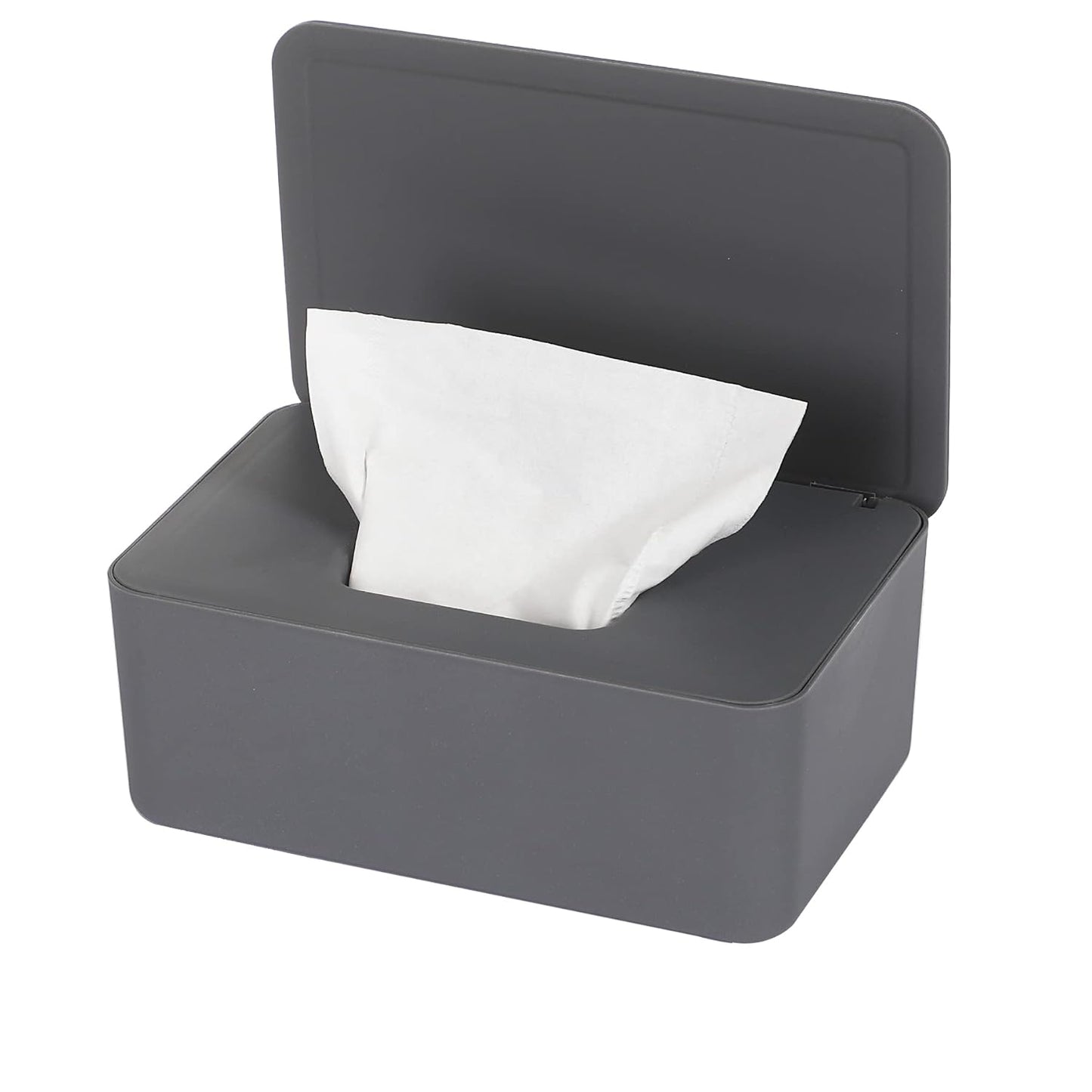 NOVWANG Wipes Dispenser, Large Capacity Baby Wipe Holder(8.3L × 4.9W × 3.9H Inches) Refillable Wipes Container with Sealing Design Baby Wet Wipes Dispenser for Bathroom Home Office Car