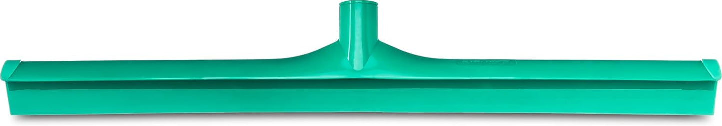 SPARTA 3656809 Plastic Floor Squeegee, Shower Squeegee, Heavy Duty Squeegee With Rubber Blade For Windows, Glass, Shower Doors, Floors, Windshields, 24 Inches, Green