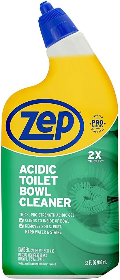 Zep Acidic Toilet Bowl Cleaner, 32 Oz