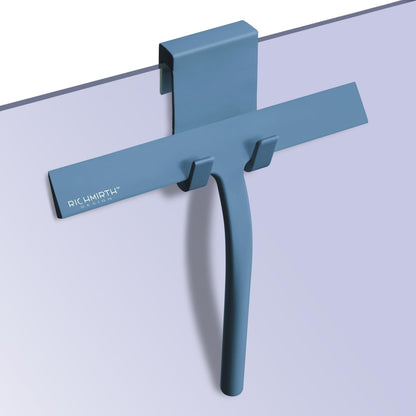 Shower Squeegee for Glass Doors, RICHMIRTH 11" Inch Width Silicone Rubber Blade Squeegee Window Cleaner Tool Squeegee for Shower Glass Doors Bathroom
