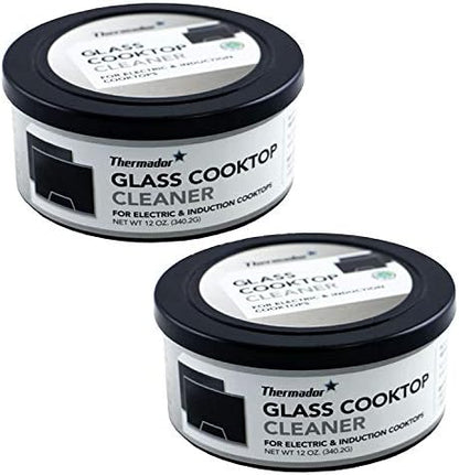 Thermador 12010031 Glass Cooktop Cleaner For electric & induction cooktops Set of Two 12-ounce tubs