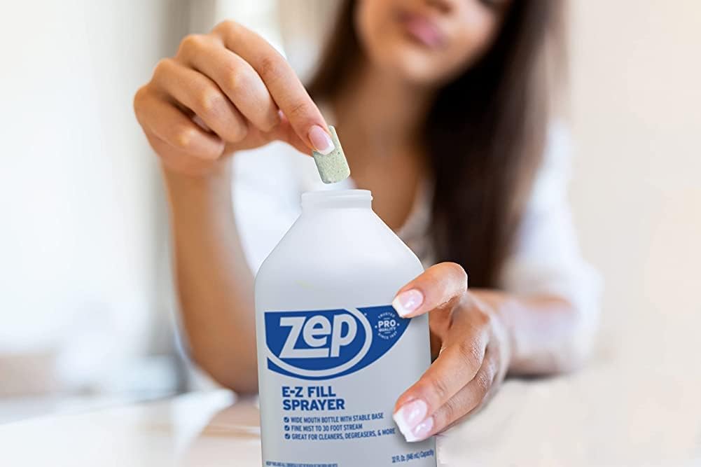 Zep PRO-TABS All Purpose Cleaner Dissolvable Tablets - 4 Tablets - ZUAPCTAB Just Add Water! Environmentally Friendly