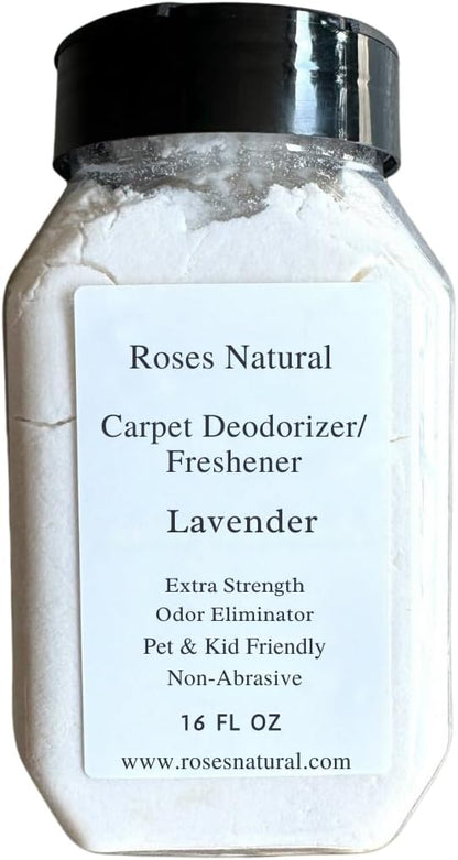 Carpet Deodorizer & Freshener, Pet & Kid-Friendly, Odor Eliminator (Vanilla, 4 oz)