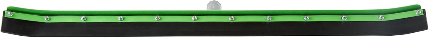 Restaurantware-SQUEEGEE ONLY: Clean Tek Professional 29.92 Inch Floor Squeegee, 1 Broom With Double Rubber Blade - Handle Sold Separately, Heavy-Duty, Steel Wiper For Concrete Floor