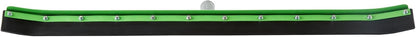 Restaurantware-SQUEEGEE ONLY: Clean Tek Professional 29.92 Inch Floor Squeegee, 1 Broom With Double Rubber Blade - Handle Sold Separately, Heavy-Duty, Steel Wiper For Concrete Floor