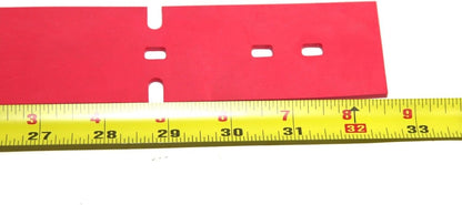 Floor Scrubber Rubber Squeegee Blade Kit (2pcs) for elife Model 300X (Squeegee 33" for 300X(MX3Z))