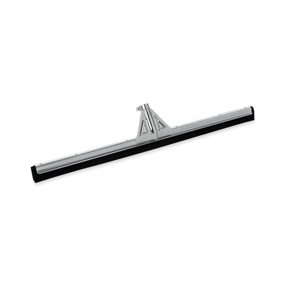 Rubbermaid Commercial Products Heavy-Duty Floor Dual Squeegee Black for Warehouses/Concrete/Car Garage/Basement Floor