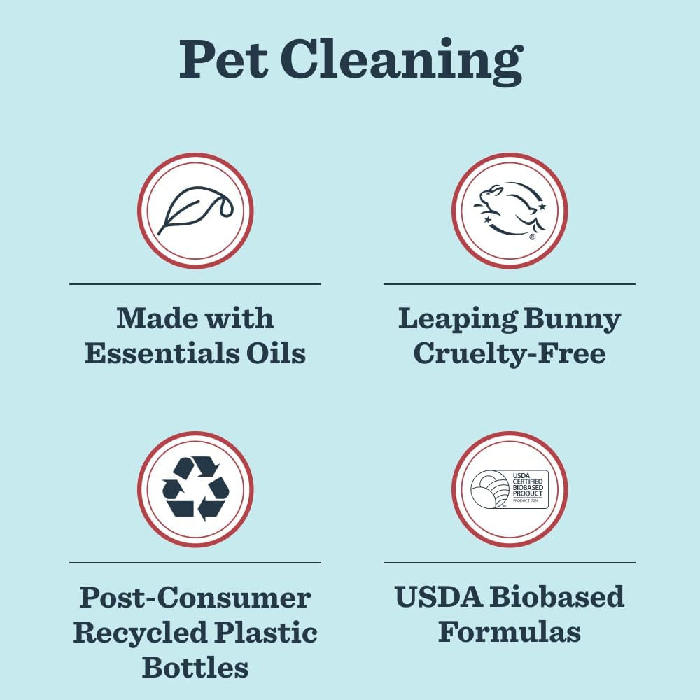 Mrs. MEYER'S CLEAN DAY Pet Stain & Odor Fighter, Orange Blossom Scent, 16oz