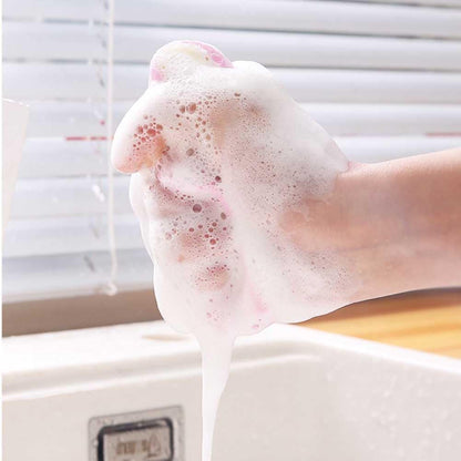 20 Pcs Washing Dishes Sponges Double-Sided Dishwashing Sponge Scrubber Round Non-Scratch Scrub Sponges Pads Kitchen Cleaning Tools for Dishes, Pots, Pans, Sink, Basin