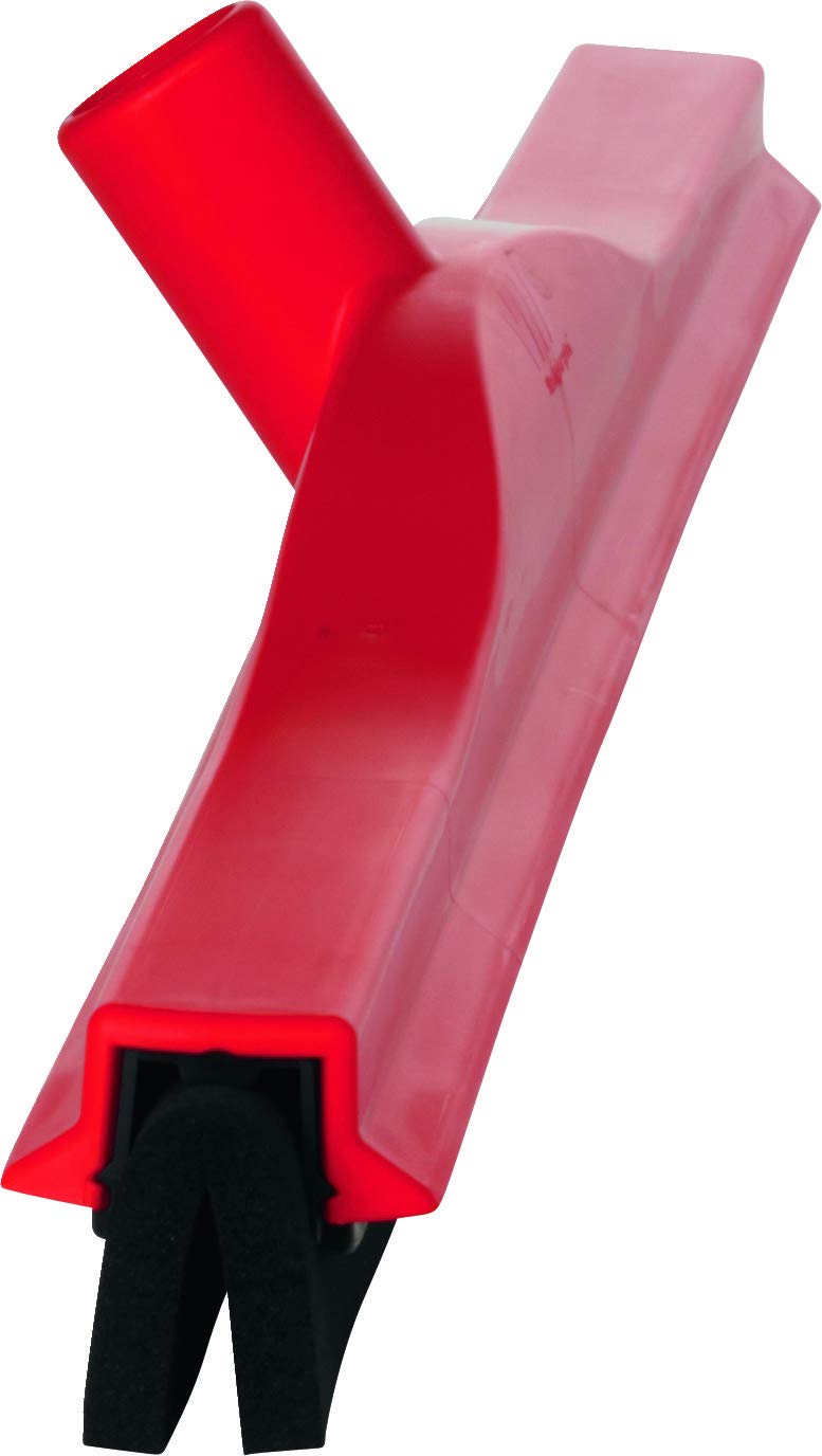 Vikan 77515 Squeegee,Fixed Head,Bench,10",PP/RB,White