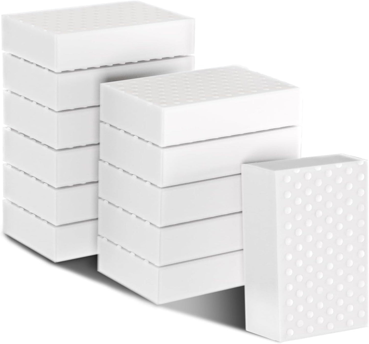 SmilePowo 50 Pack Magic Cleaning Sponges Eraser,Multi-Functional Premium Melamine Sponge Foam Cleaning Pads,Dish,Household Cleaning Scrub Sponge for Kitchen,Furniture,Bathroom